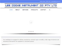 Tablet Screenshot of lescooke.com.au